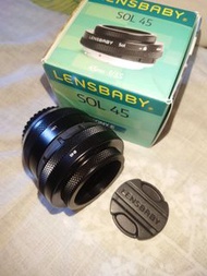 索尼鏡頭 sony e-mount，lenababys sol 45mm 特效散景鏡頭