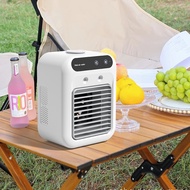 Kipas Penyejuk Udara Mini Misting 3 Speed Oscillating USB Rechargeable 36dB Senyap 15sqm Desktop Dor