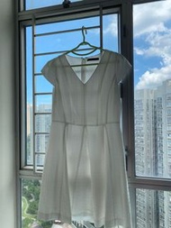 G2000 斯文 純白 連身裙