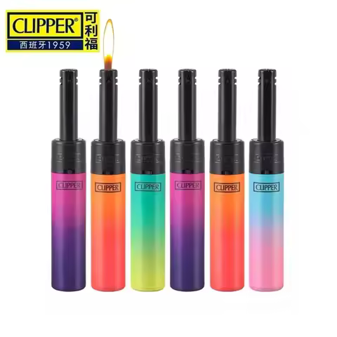 Clipper Lighter, Kitchen Ignition Tool,Inflatable , Long Tube Open Flame Lighter, Portable Indoor Co