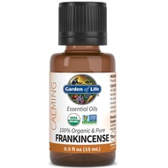 Garden of Life Essential Oil, Frankincense 0.5 fl oz (15 mL), USDA Organic & Pure, Clean, Undiluted 