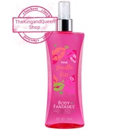 ❀✲✌Body Fantasies Pink Vanilla Kiss Fantasy Body Spray 236mL RESTOCK (K&amp;Q Shop)