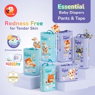 Faybel Premium Baby Diapers Size-NB S M L XL XXL Pants & Tape Diapers