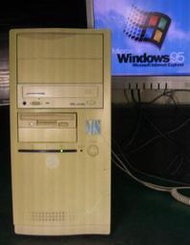 【窮人電腦】跑Win95系統的古董586電腦主機出清！4個ISA插槽！雙北、桃園中壢免費親運裝機！