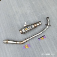 Duck MOTORCYCLE EXHAUST ROAD RACE DRAG COMPETITION NECK KOLONG