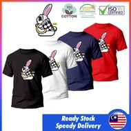 [PROMOSI HEBAT] 100% Cotton PANCOAT POP RABBIT Round Neck Unisex T-Shirt TShirt Tee Lelaki Full Cotton Baju Lelaki Murah