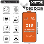 Samsung Galaxy A56 - Samsung Galaxy A36 Tempered Glass Doctor 21D