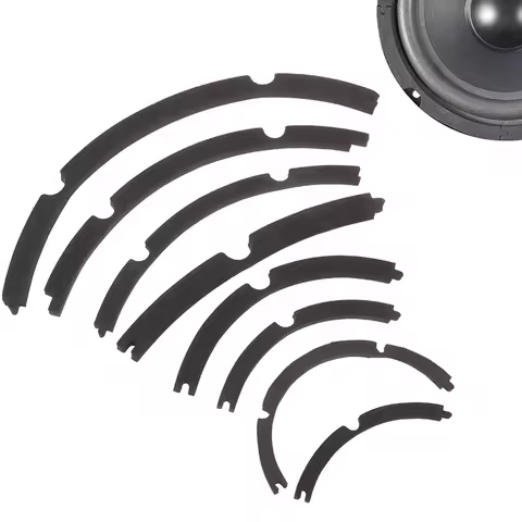 1 Set Rubber Speaker Repair Parts Foam Edge Rings 4-18inch Horn Press Edge Gasket Speaker Surround R