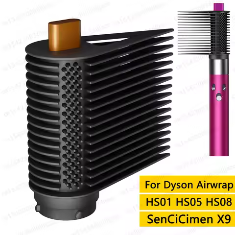 Upgraded Wide-Tooth Tension Comb For Dyson Airwrap HS01 HS05 HS08 Sencicimen X9 Straight Hair Nozzle