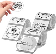 NIIMBOT Labels 3 Rolls Set for B1/B21/B3S Sticker Printer, 50x50mm (1.97'' x 1.97'') 150 Labels/Roll