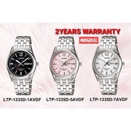 Casio Women Watches [2YEARS WARRANTY] LTP-1335D Jam tangan Perempuan Day & Date LTP-1335D-1A LTP-133