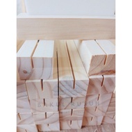 Dutch teak wood acrylic photo stand size 15x4x3 cm