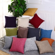 Thickened Pure Color Big Throw Pillow Case 55x55 50x50 40x40 45x45 Square Sofa Cushion Pillow Cover