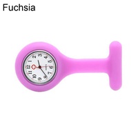 Silicone Nurse Watch Brooch Fob Pocket Tunic Quartz Movement Watch Watches