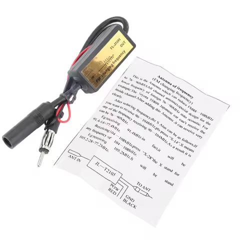 Car Frequency Antenna Radio FM Band Expander For Japanese Autos Converter Antenna Frequency Antenna 