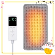 POPULAR Electric Blanket, 58*29CM Grey Electric Heated Blanket,  EU US UK Plug Digital Control Soft 