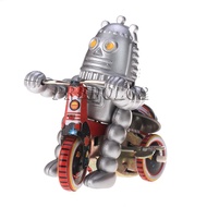 Wind Up Baby Robot on Tricycle Bike Tin Toy Adult Collectable Gift Kids Favors