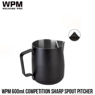 WPM 600ml Competition Milk Pitcher (Black) - HC7130BK