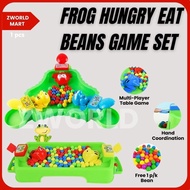 Frog game set Hungry Frog Eat Beans Educational Game/ Mainan Kanak-Kanak