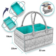 Barang Baby Caddy Travel Baby Caddy Felt Diaper Diaper Bag Organizer Baby