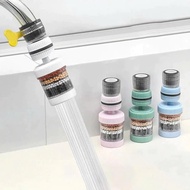 Combo of 2 super clean 6-layer Carbon rotating direct water filter faucet heads Mounted directly to 