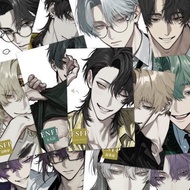 MBTI十六种人格创意拟人绘画帅气二次元动漫帅哥周边收藏LOMO小卡26.8.24