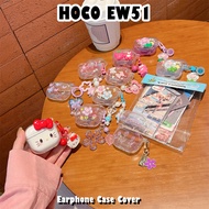 【imamura】For HOCO EW51 Case Earphone Case Anti-fall Cartoon Series Soft Silicone Casing