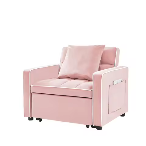 Three-in-one sofa bed chair folding sofa bed adjustable back into a sofa recliner single bed adult m