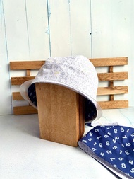 數字單面 雙面頭巾帽 醫療帽 化療帽 月子帽 工作帽 料理帽