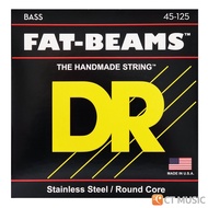 Dr Strings Fat-Beams Stainless Steel Bass Guitar สายเบส 045-105 / 045-125 / 045-130 4-5 Strings DrSt