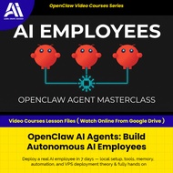 OpenClaw Video Courses - OpenClaw AI Agents Build Autonomous AI Employees | Learn OpenClaw | Ai Agen