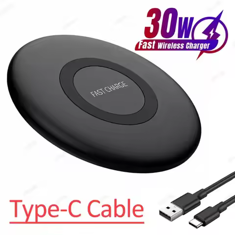 15W Fast Wireless Charger Pad For Samsung For Galaxy S25 S24 S23 S22 S21 Ultra Z Fold Flip 6 4 5 Not