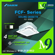 DAIKIN R32 INVERTER  2HP / 2.5HP / 3HP / 4HP / 4.5HP / 5HP  Air Conditioner FCF-A Ceiling Cassette Aircond