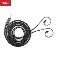 TRN T2 16 Core Silver Plated HIFI Upgrade Cable 3.5/2.5mm Plug MMCX/2Pin Connector For trn V80 V30 AS10 C16 C10 V90 V10