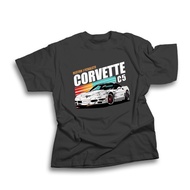 Men's T-shirts DISTRO CAR CORVETTE C5 Meme T-shirts Parody T-shirts 30s Combed Cotton T-shirts CENTE