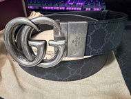 GUCCI雙面皮帶 GG 男裝 原價$5350