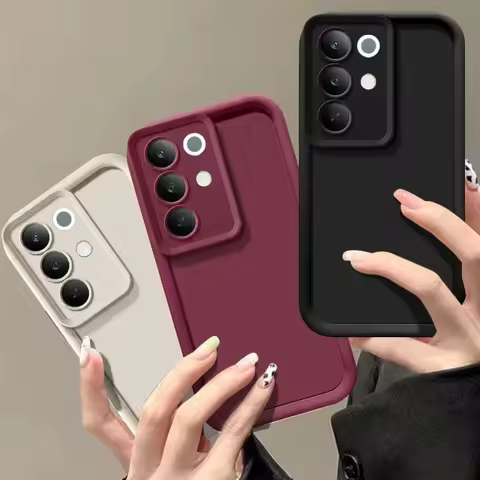 For OPPO Realme C85 C 85 C85Pro Pro Phone case Retro Skin Feel Frosted RMX5555 Armor Frame Shield Sq