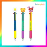 [WIGGLE WIGGLE] FIgure 4 Color Multi Pen (Smile We Love / Wiggle Bear / Little Play Bunny)