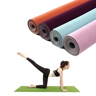 Ultralight Travel Yoga Towel Mat and Pilates Mat 183*63cm Fine fiber + TPE Non-skid for Hot Yoga Pilates or High Sweat Exercise