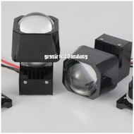 Baru Lampu Mini Led Projie Matrix Aegis Motor Dan Mobil Blue Lens Good