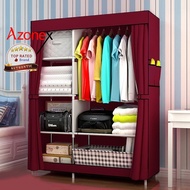 Wardrobe Almari Baju Rak Baju Clothes Organization Storage Rack Cabinet Clothes Rack Cupboard Almari Kain Plastik Baju