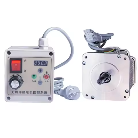 Speed Control Motor AC 220V Gear Motor Brushless Energy-saving High Power Woodworking Belt 1500W San
