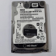 Hdd hard disk wdc wd black 500gb sata 2.5inch