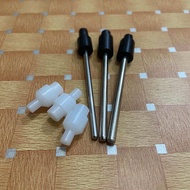 Pentil pompa pcp bahan teflon hitam dan putih as 3mm 3.5mm dan 4mm