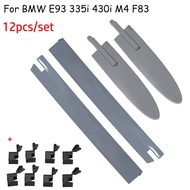 ⭐ Focuslife~⭐12x For For For BMW E93 335i 430i  For M3 Convertible Roof Top Hinge Cover Left Right c