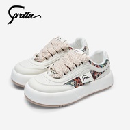 Corolla รองเท้าผ้าใบสไตล์โบฮีเมียนสำหรับผู้หญิง พื้นรองเท้าด้านในยืดหยุ่นต้านเชื้อแบคทีเรีย ระบายอาก