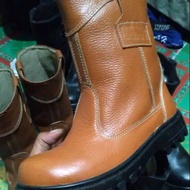 ORIGINAL Sepatu safety Kings ujung besi kulit sapi asli terlaris READY