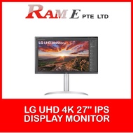 LG UHD 4K 27 Inch IPS Display Monitor