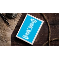 Jerry's Nugget (Icy Blue) Marked Monotone Playing Cards