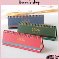 2026 Calendar Desk Aesthetic Calendar Table Planner School Office Supplies